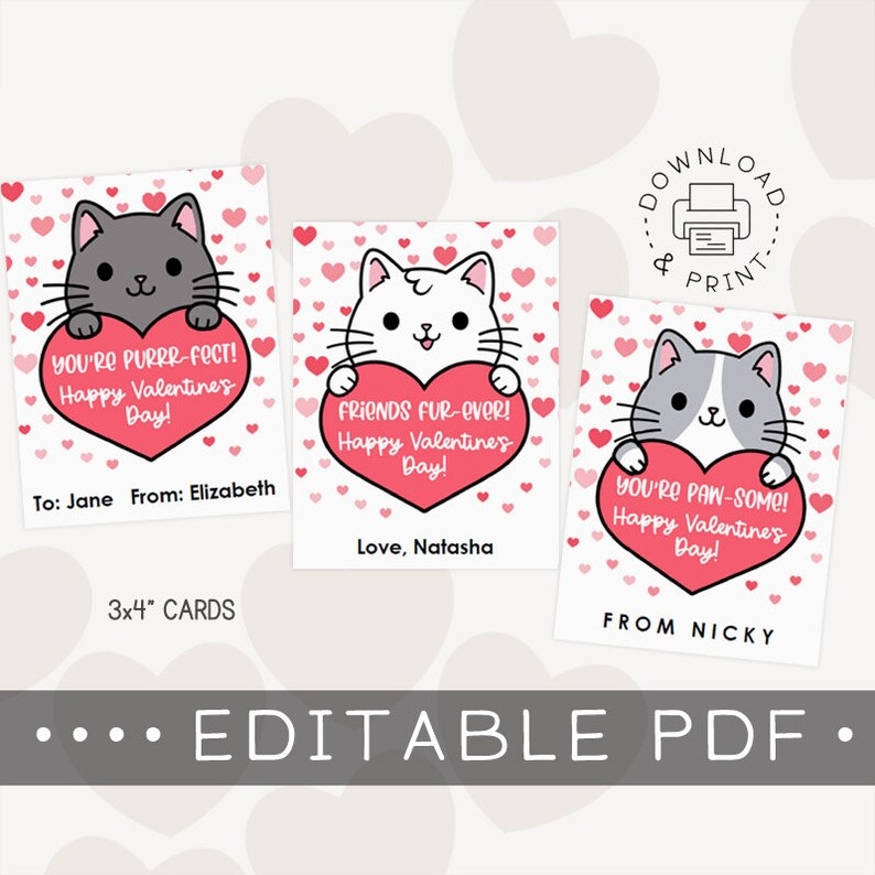 3x4 printable cards