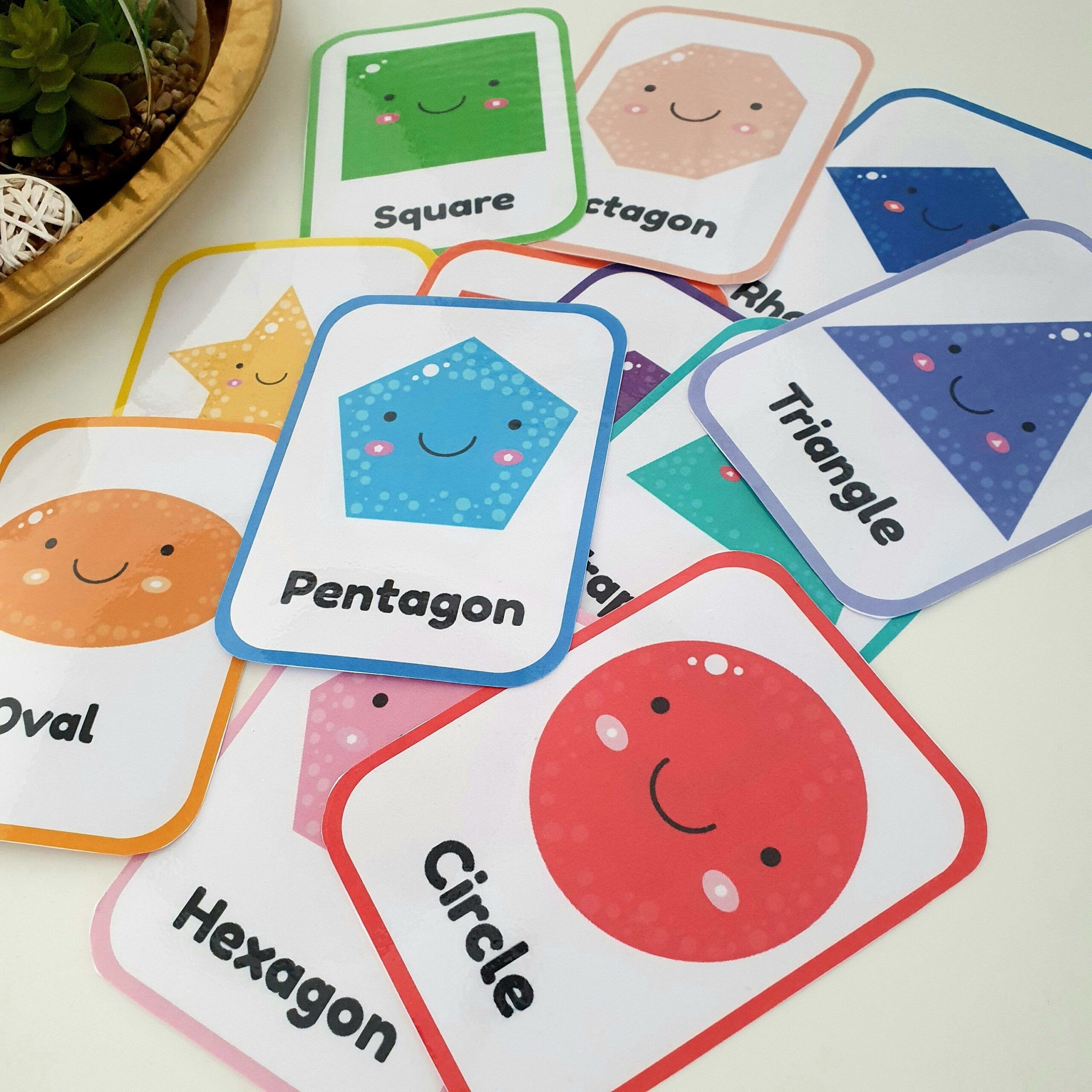 Editable Shapes Flashcards Shapes For Preschool 2d Shapes Flash Cards 