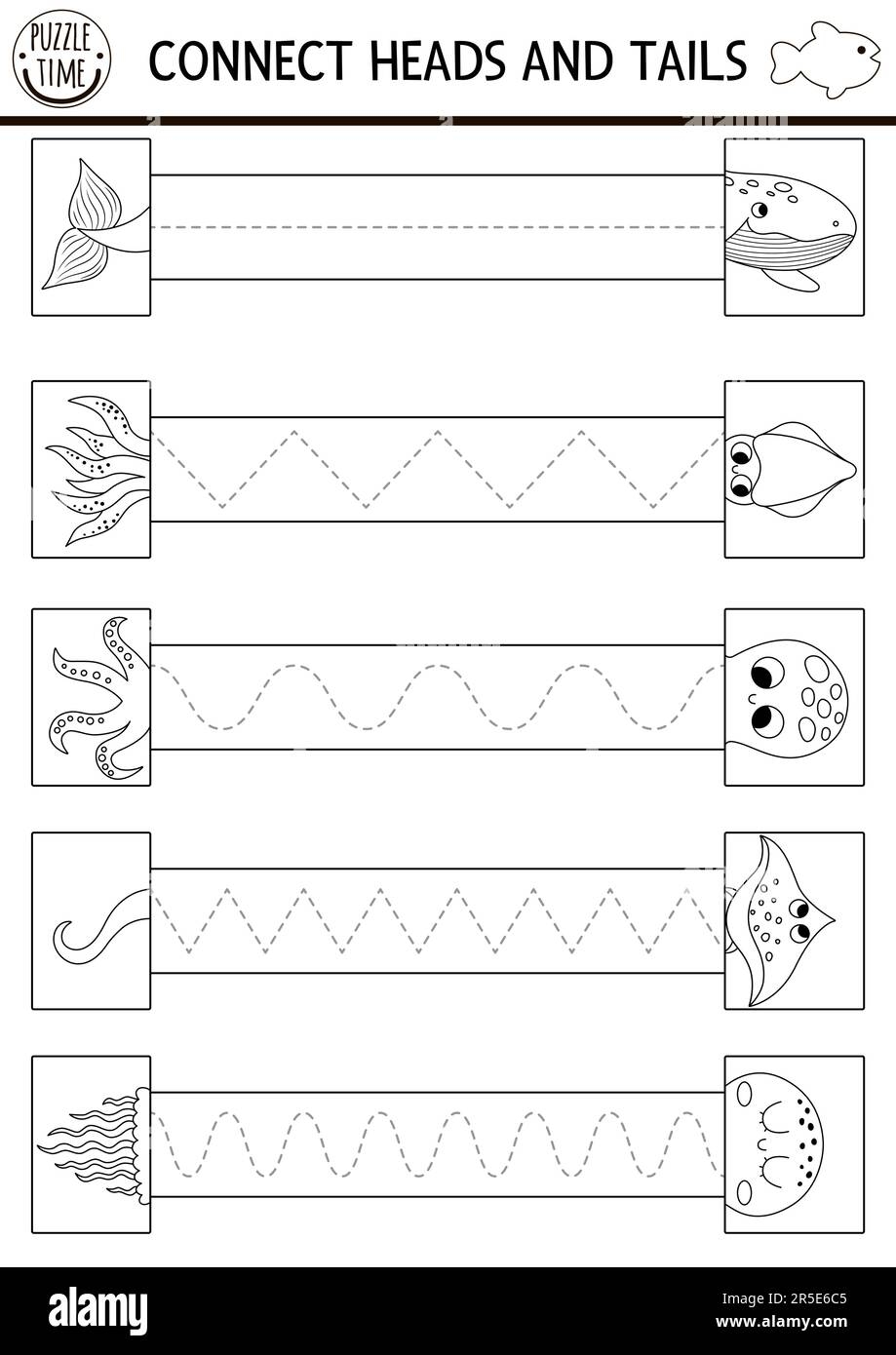 Educational Ocean Worksheets For Preschoolers That Are Fun 