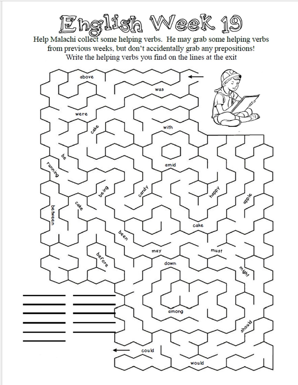 English For 8 Year Olds Worksheets