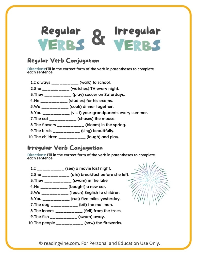 ESL Past Simple Regular Verbs Worksheet ESL Resources Worksheets 