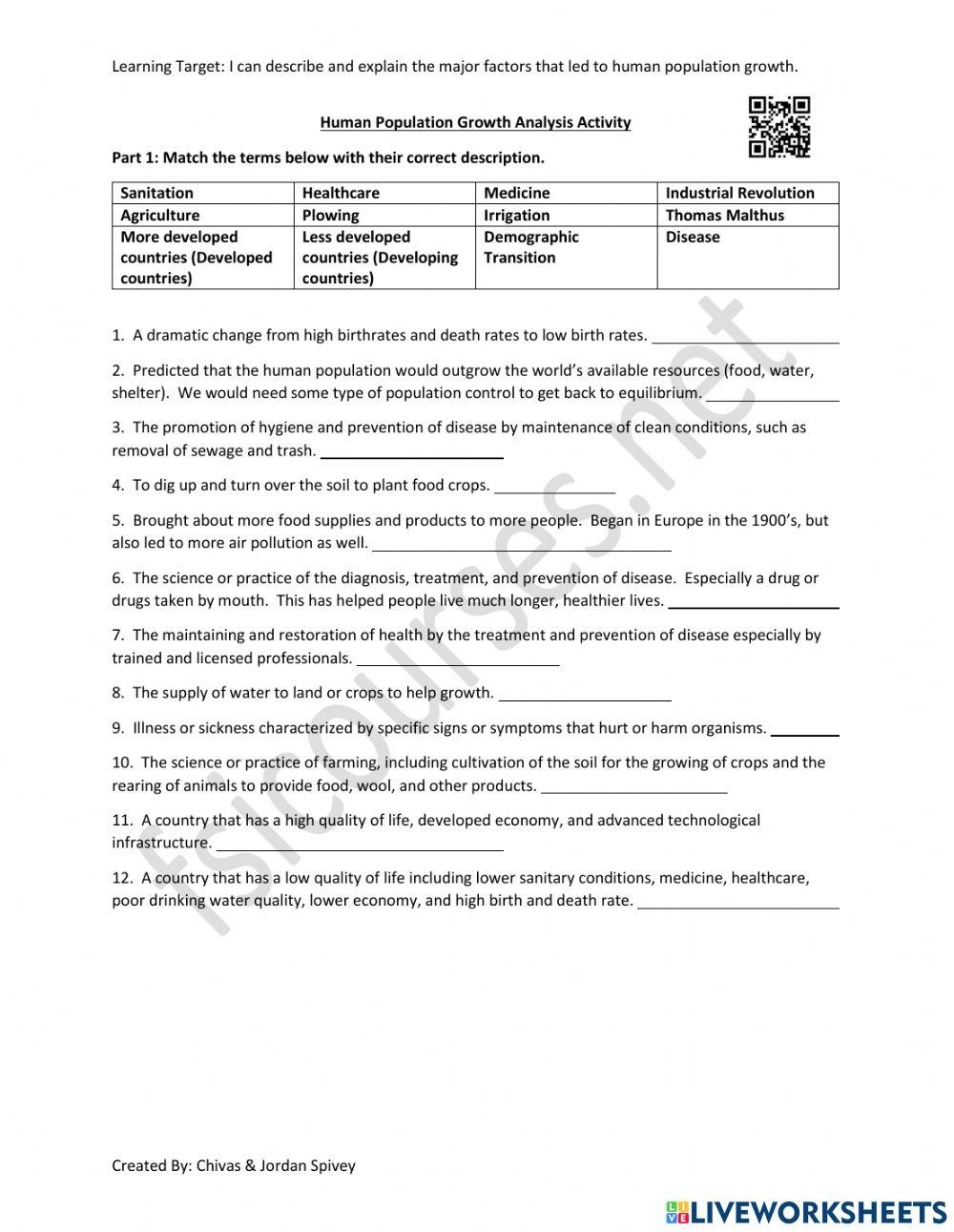 Estimating Population Size Worksheet KS2 Resource Twinkl 