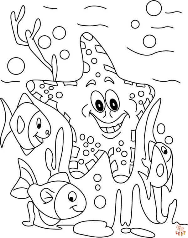 Explore The Fascinating With Under Sea Coloring Pages