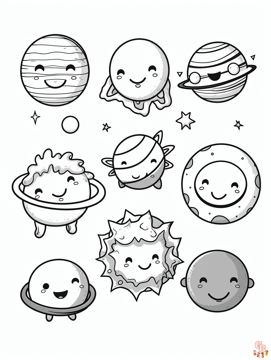 Coloring Pages For Solar System