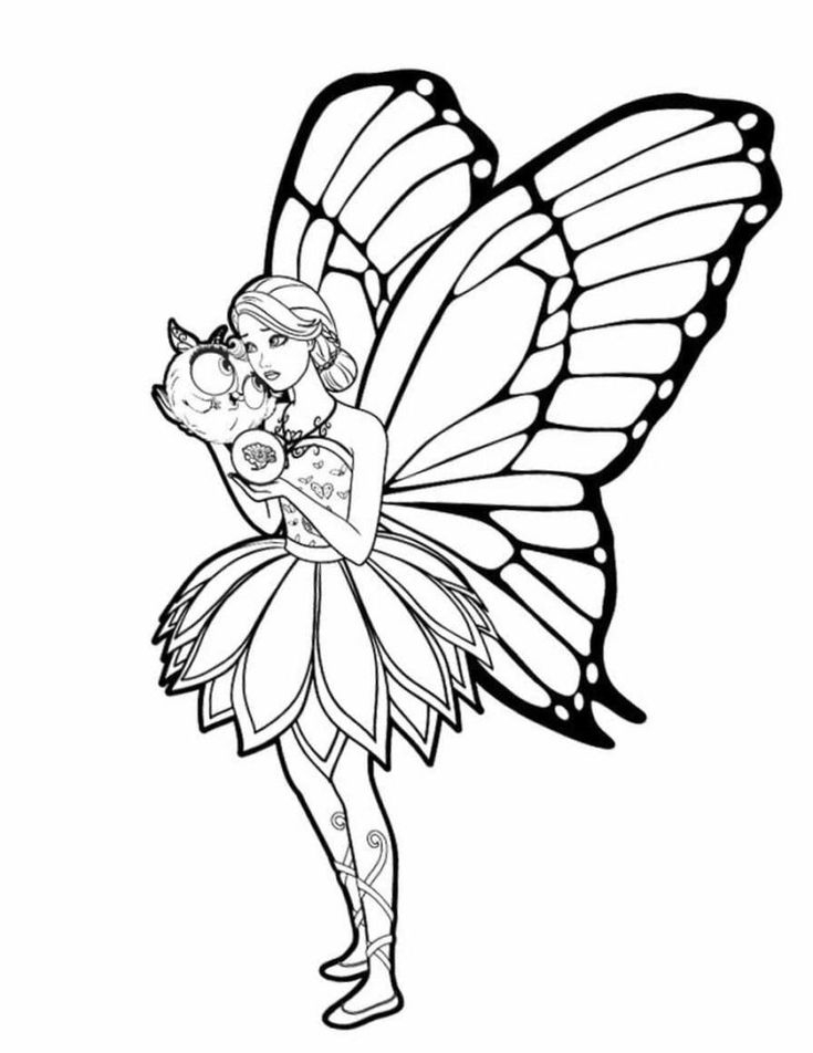 Fairy Coloring Pages 120 Free Printable Beautiful Fairy Coloring Pages 