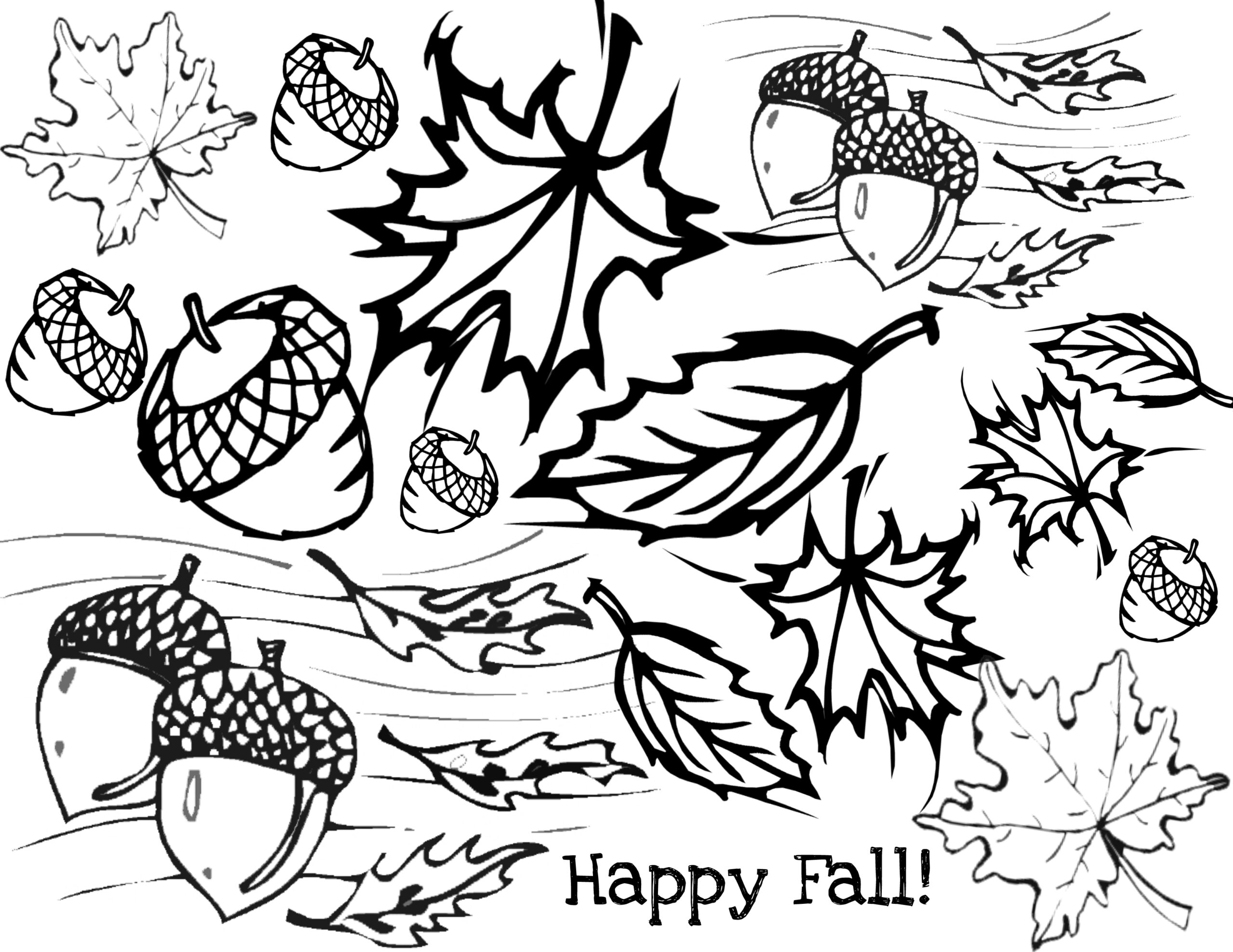 Fall Coloring Pages For Adults Printable At GetColorings Free