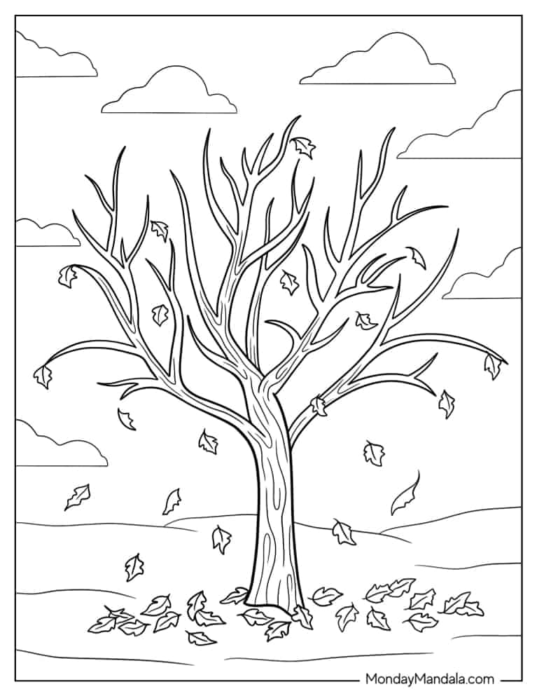 Fall Trees Printables