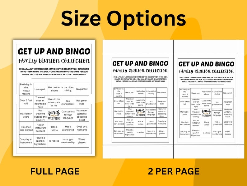 printable games for family reunion