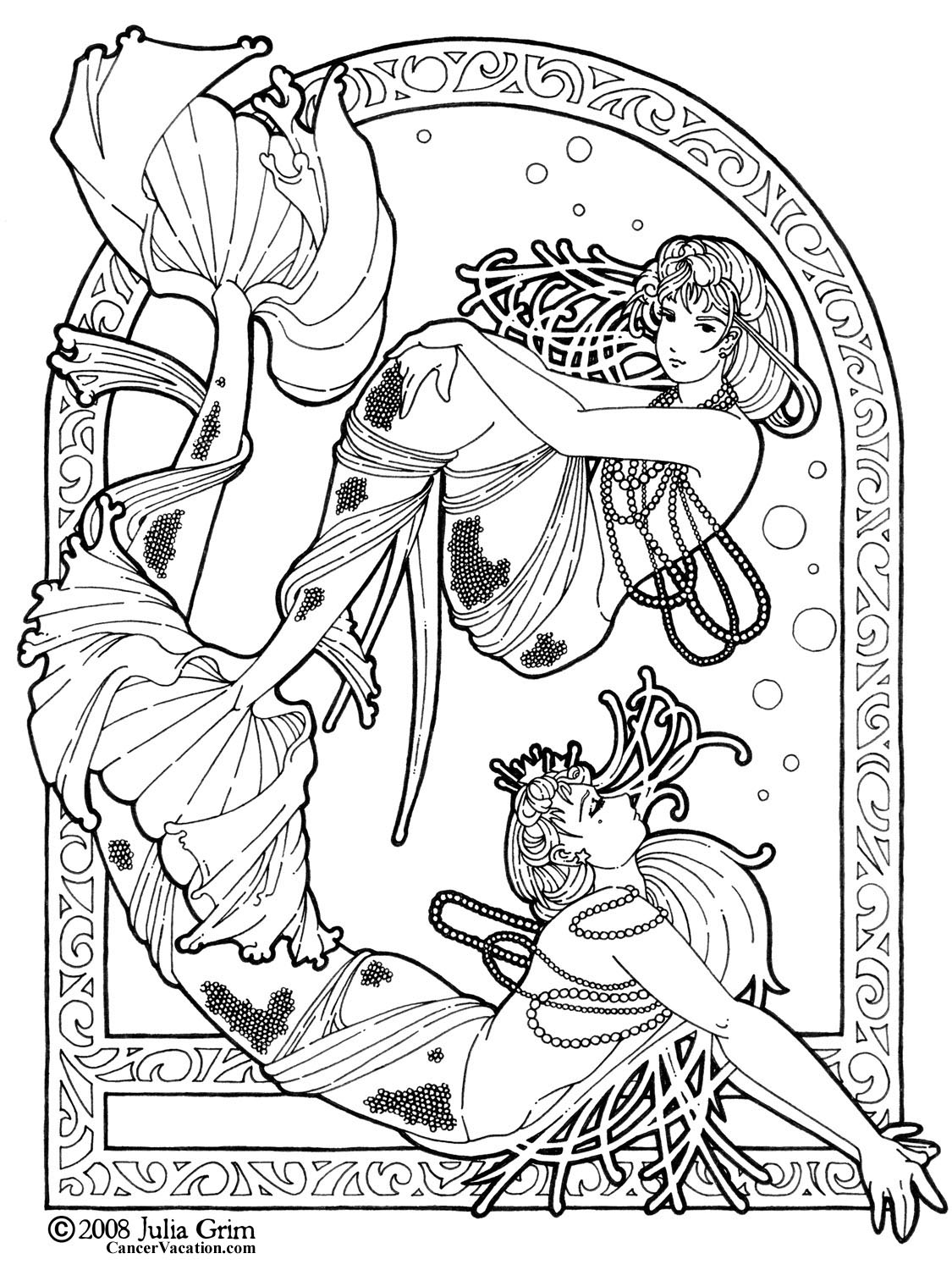 Fantasy Coloring Pages To Download And Print For Free