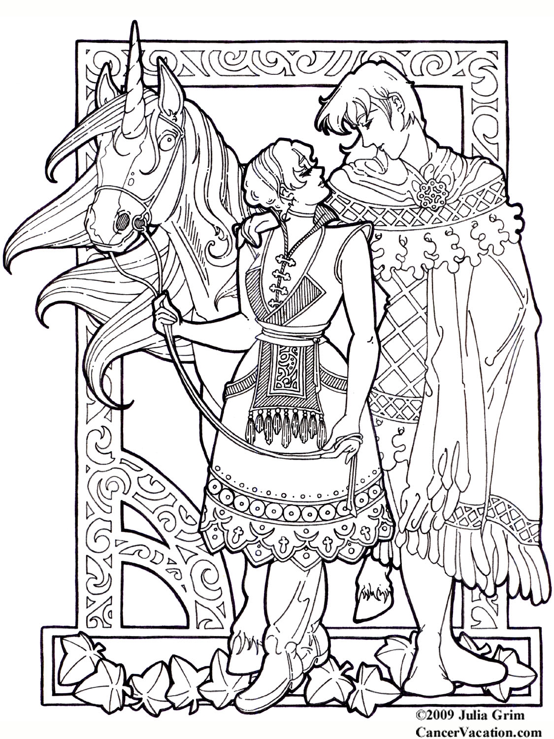 Fantasy Coloring Pages To Download And Print For Free