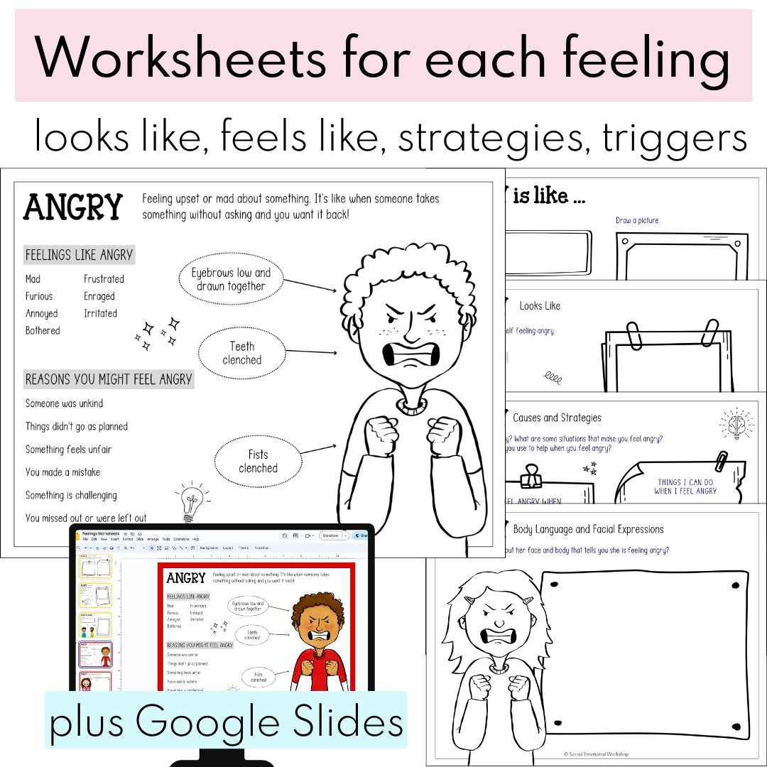 Feelings Worksheets 15 Worksheets Worksheets Library
