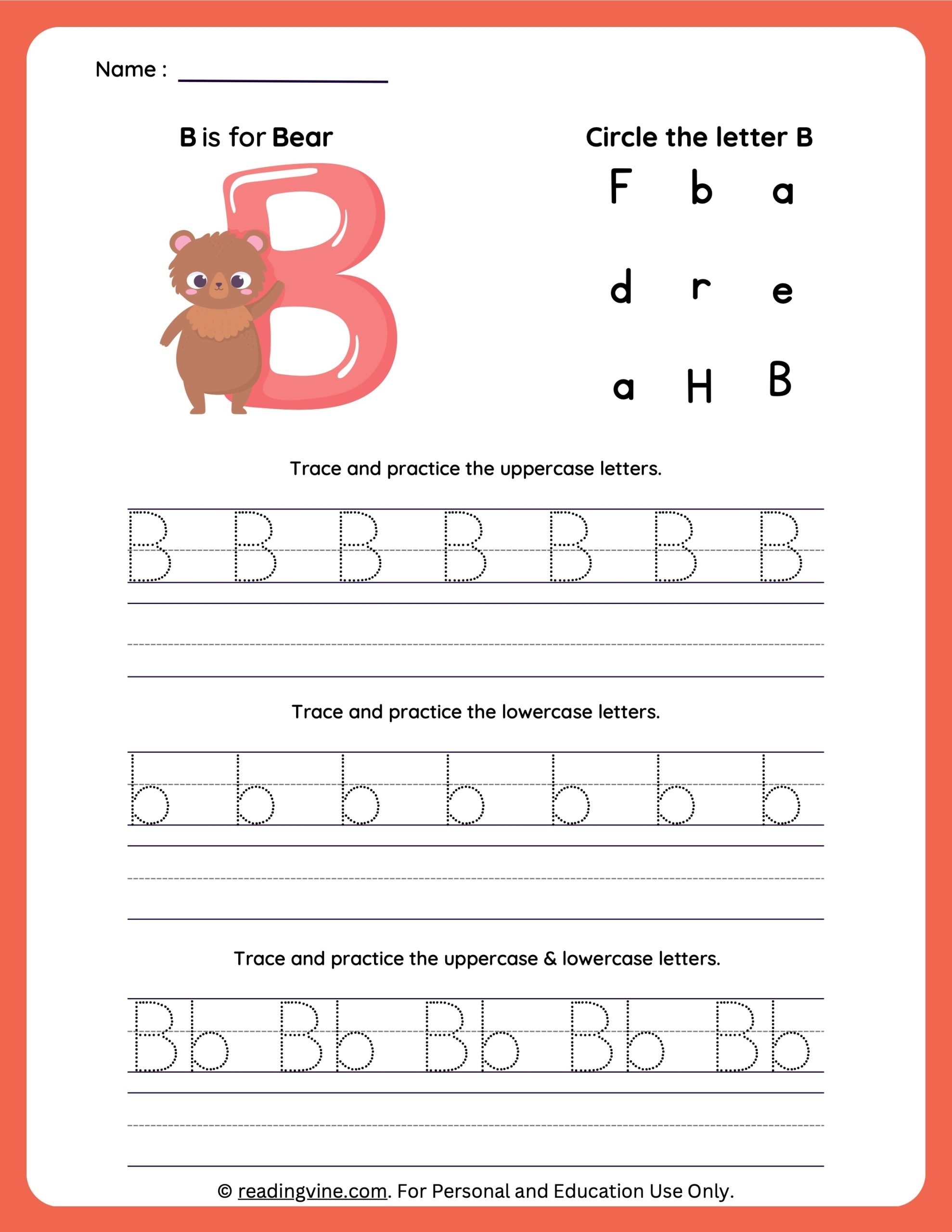 File Letter Formation Worksheet Lowercase B pdf Wikimedia Commons