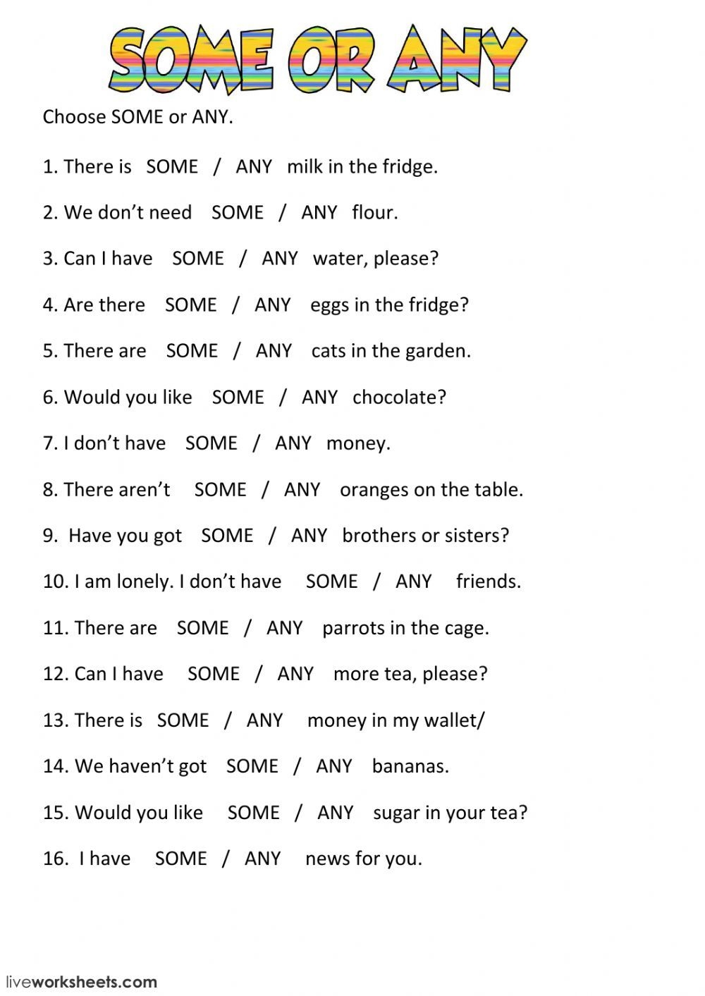 how to find answers to any worksheet