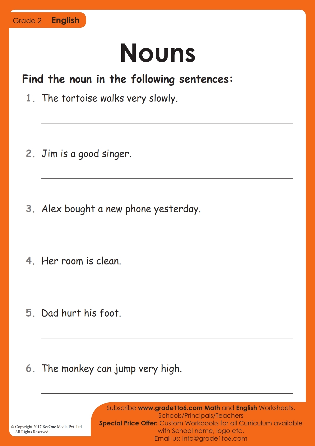 Finding Nouns Turtle Diary Worksheet Worksheets Library