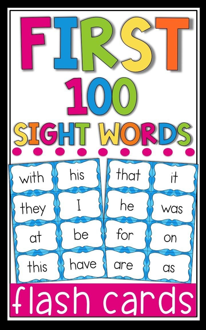 Flash Cards Printable 1st Grade Printable Flash Cards
