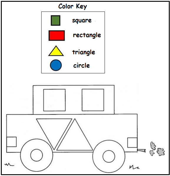 Flat Geometric Shapes Olympiad Tester Worksheets Library