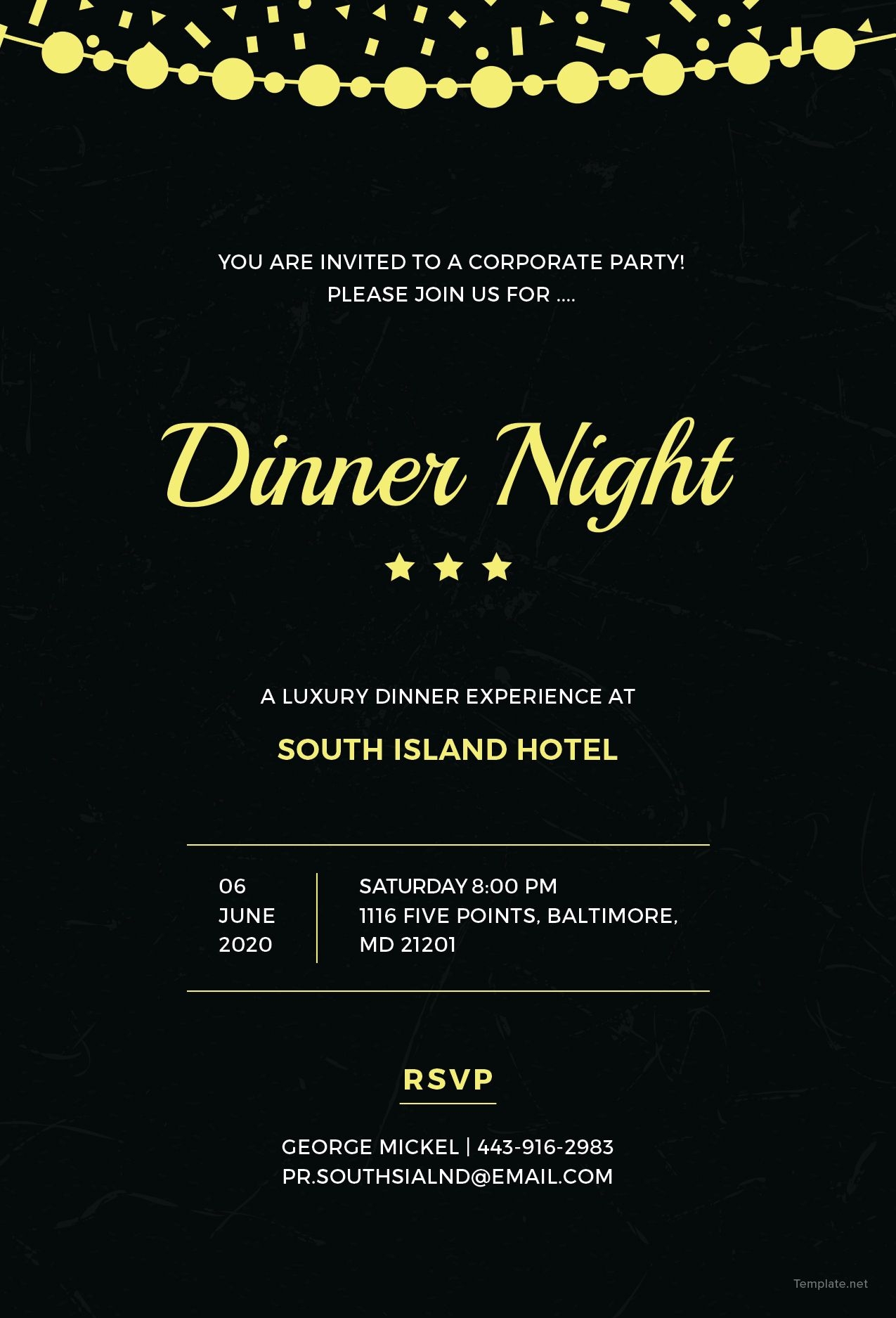 invite online template