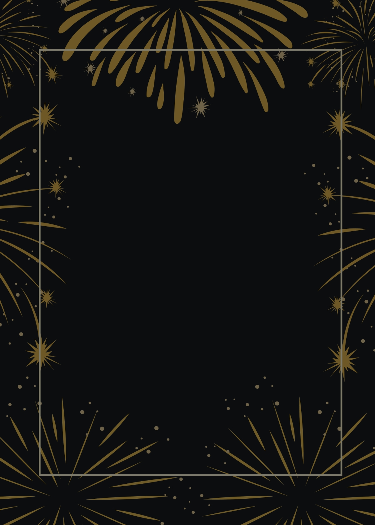 new year invitation free template