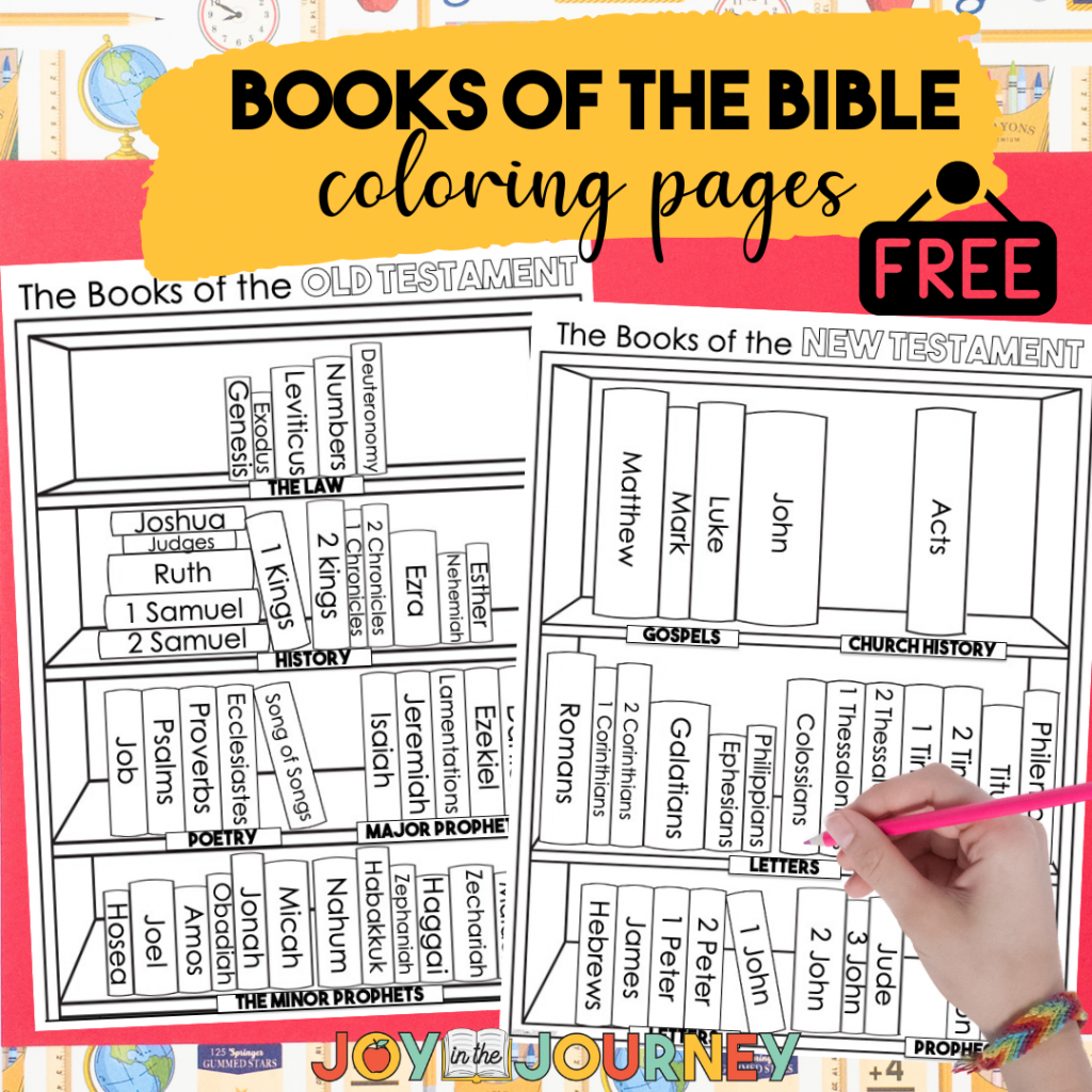 Books Of The Bible Coloring Pages