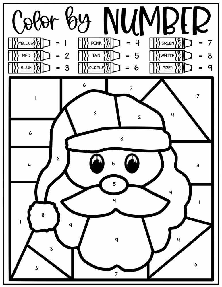 free printable christmas pictures to color pdf