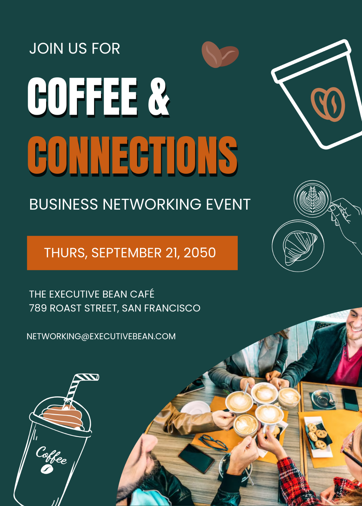 networking invitation template