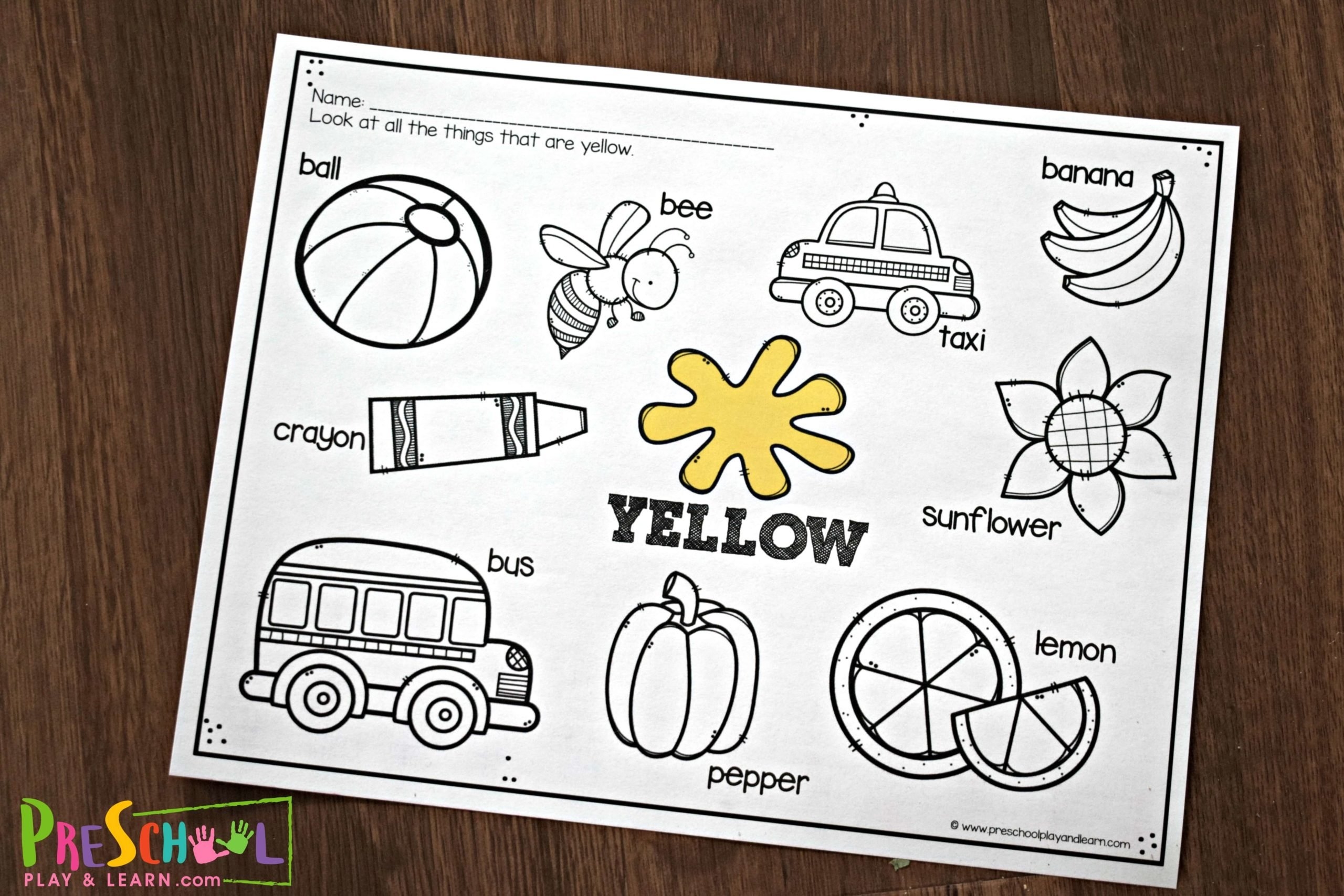 Free Color Worksheet Printable Download Free Color Worksheet Printable 