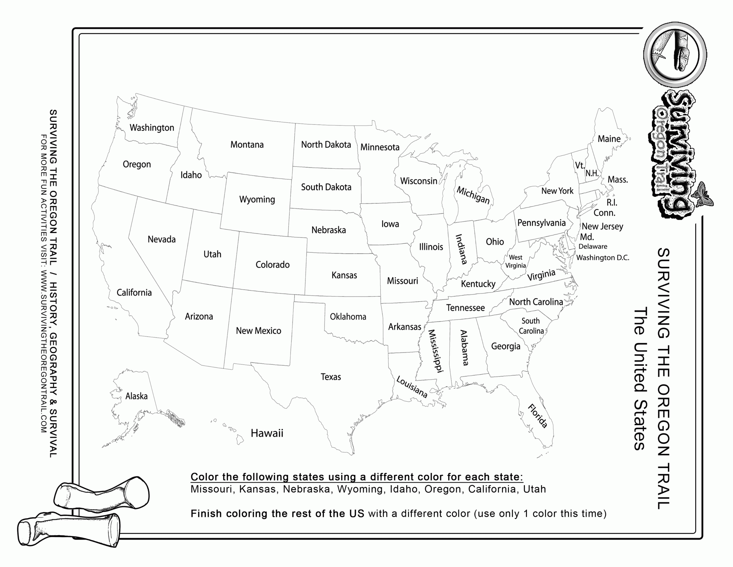 Free Coloring Page Map Of Usa Download Free Coloring Page Map Of Usa 