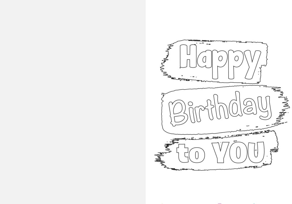 5x7 free printable birthday cards