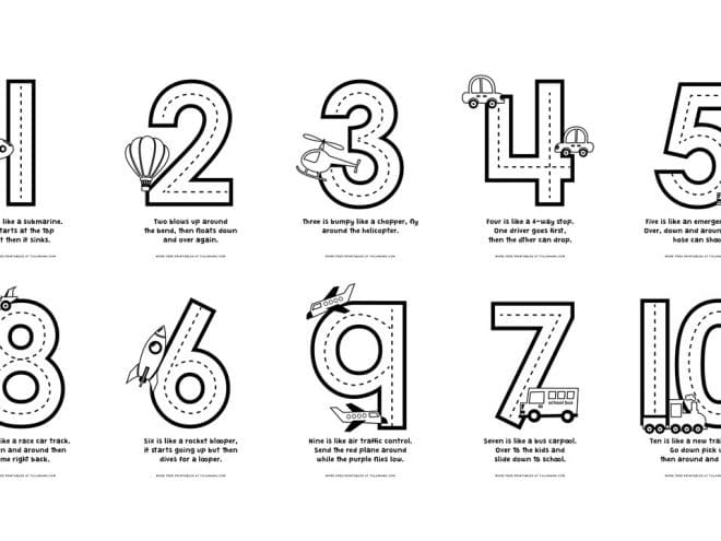 Free Cute Number Coloring Pages For Fun Learning Tulamama