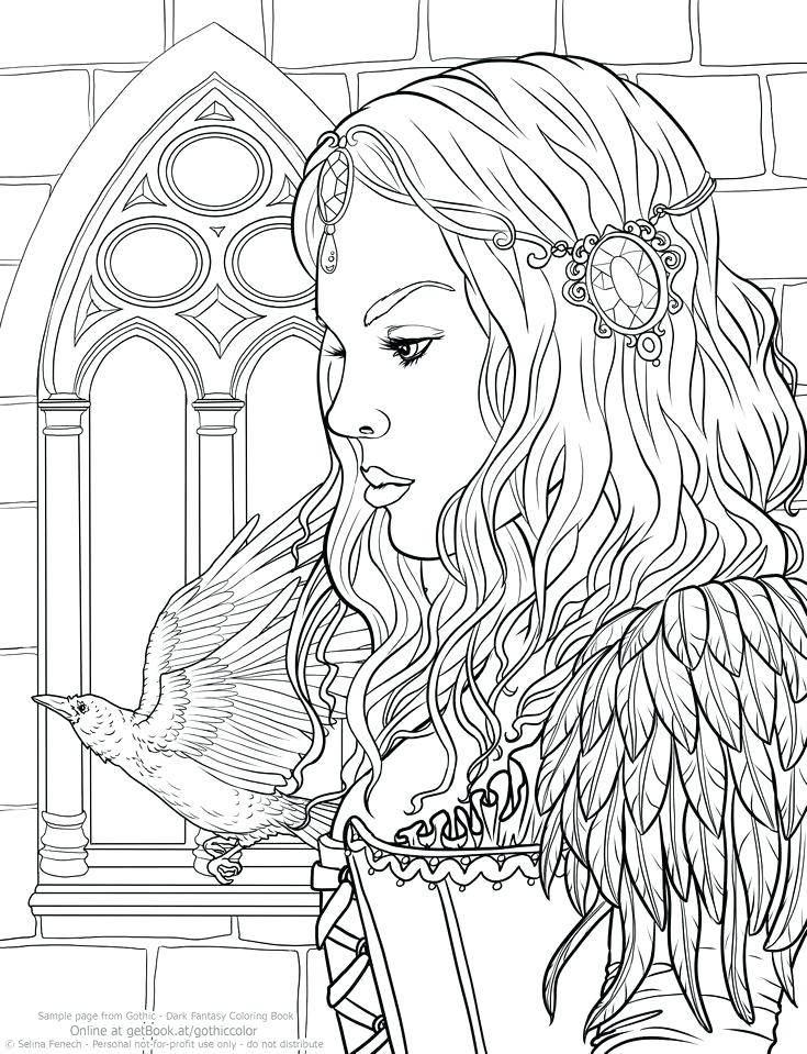 Free Fantasy Coloring Pages At GetDrawings Free Download