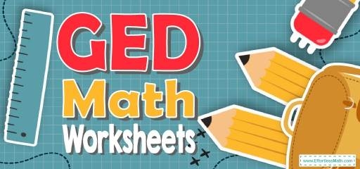 Free GED Math Worksheets Updated For 2024 Ged Math Worksheets Pdf With 