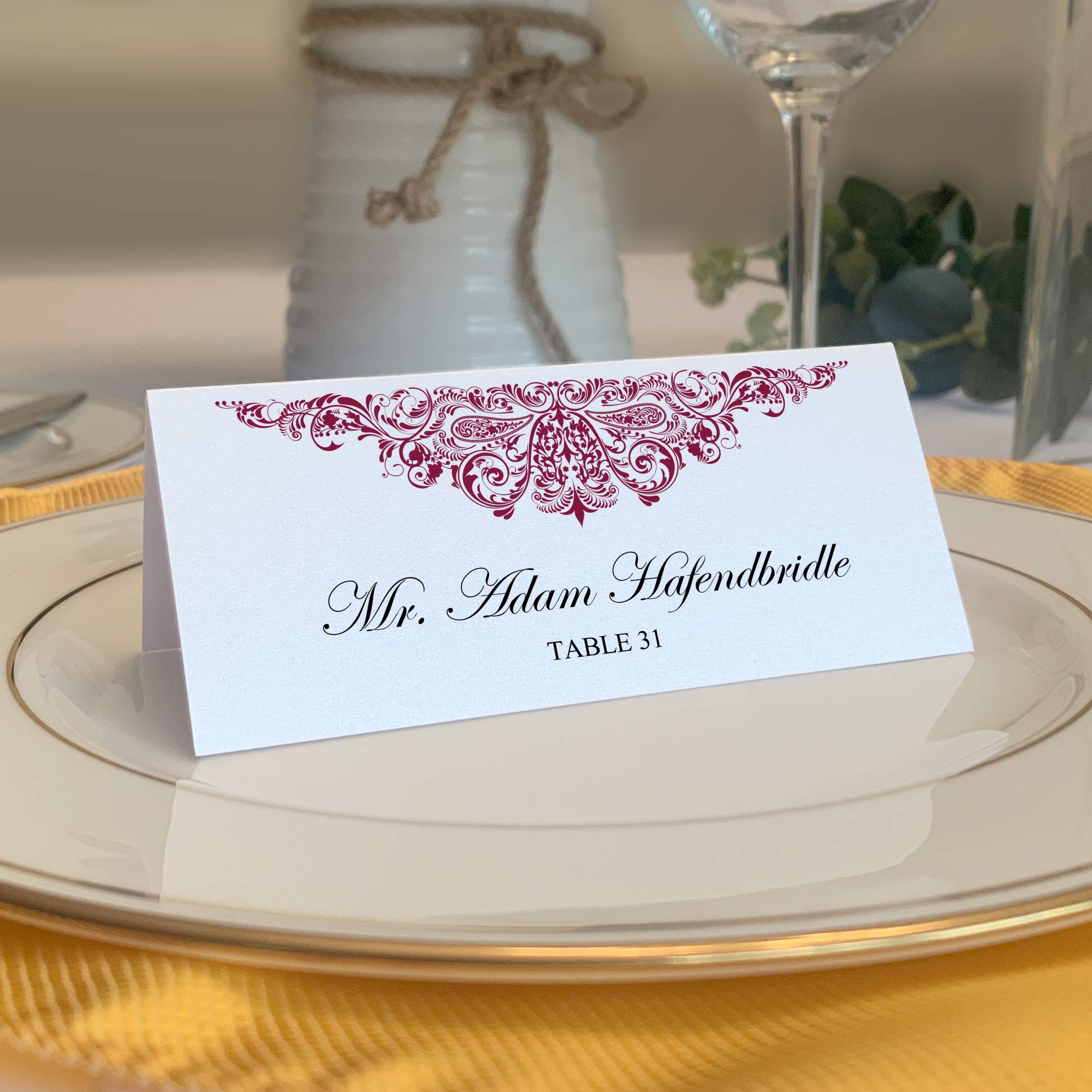 Free Inkjet Printable Place Cards Download Free Inkjet Printable Place 