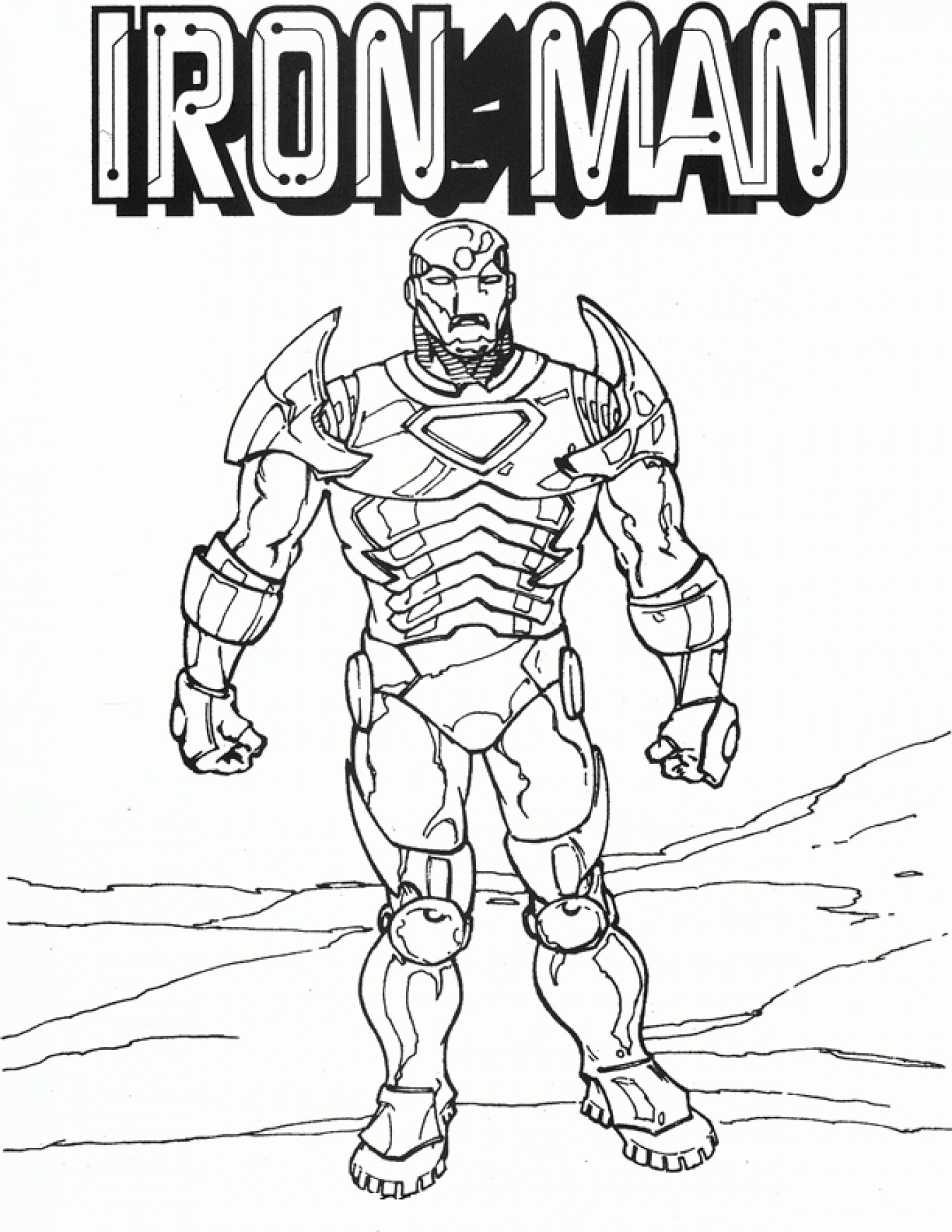 Free Iron Man Coloring Pages Free Printable Download Free Iron Man 