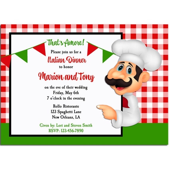 Free Italian Dinner Invitation Template Nisma Info