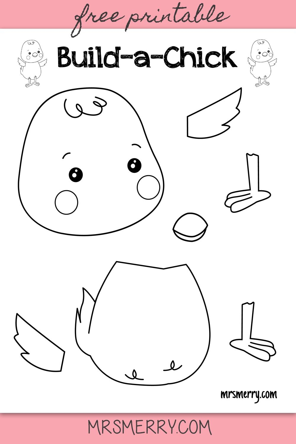 Free Kids Crafts Printable