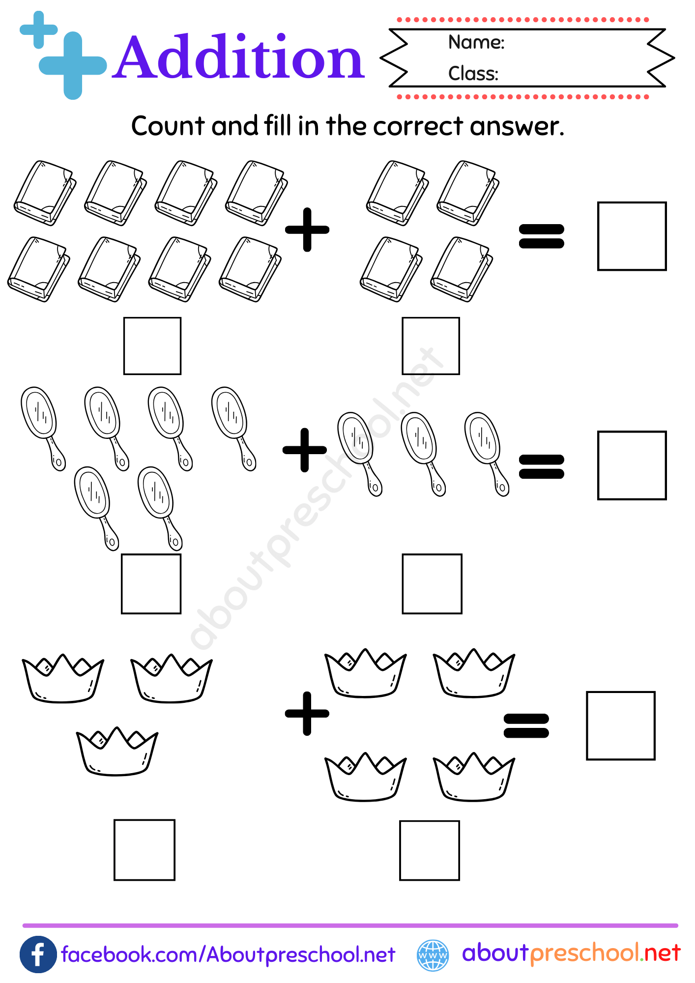 Free Kindergarten Math Addition Worksheet Free Download Free 