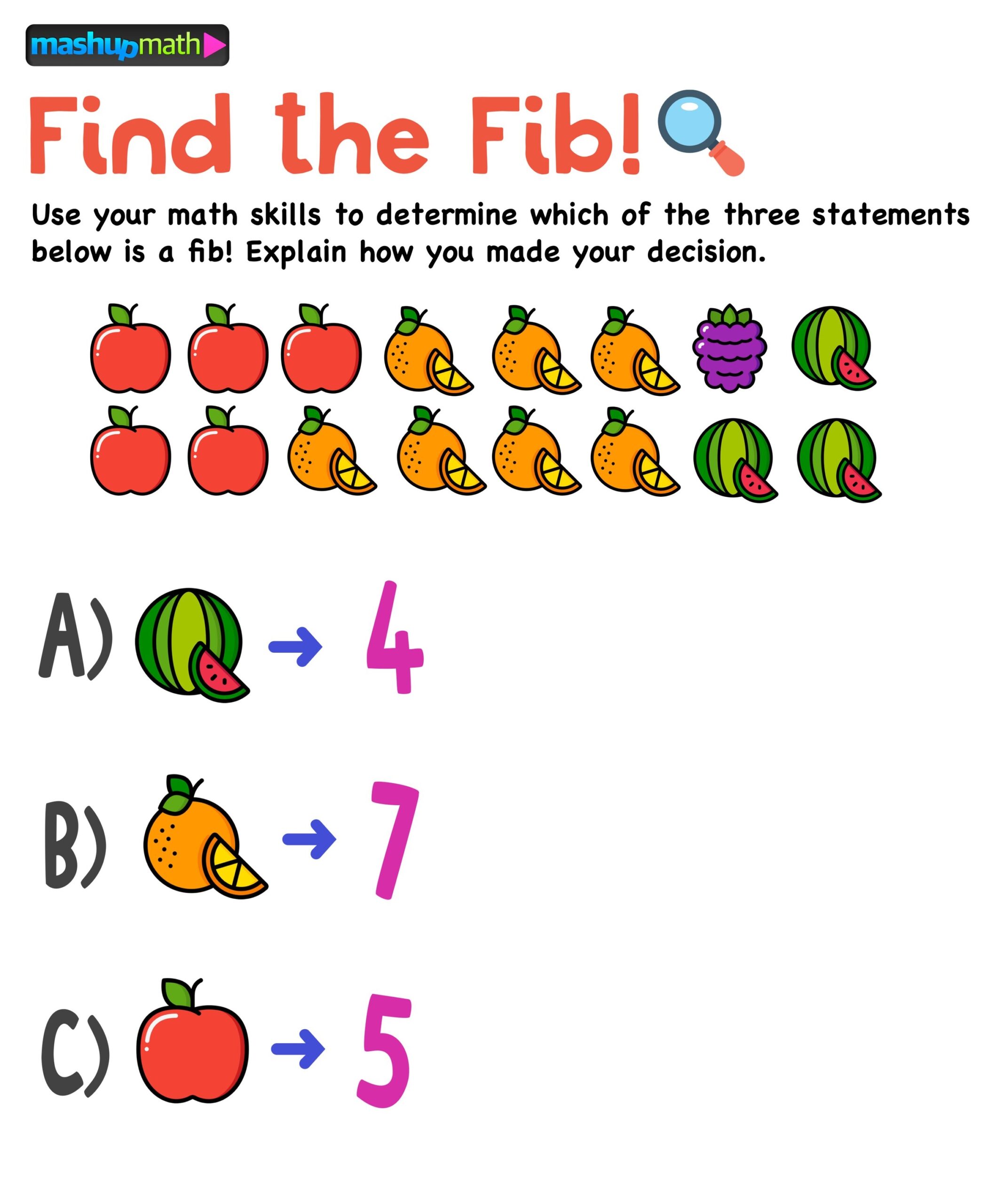 Free Kindergarten Math Worksheets Free Worksheets Free4Classrooms 