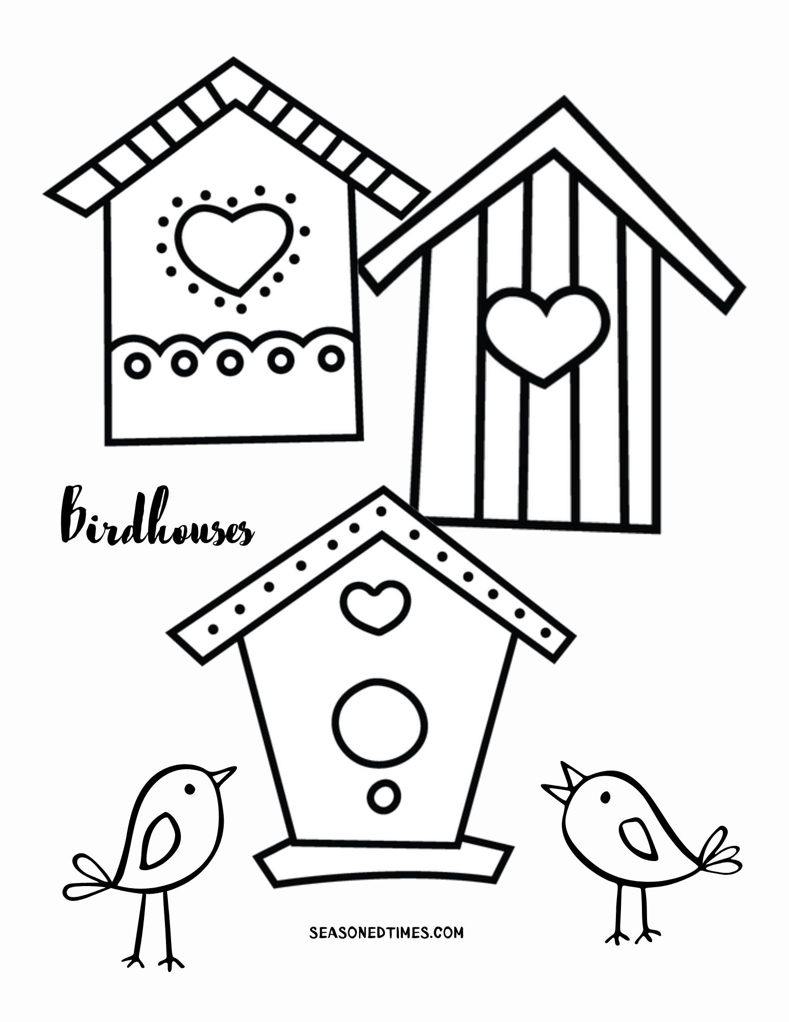 Free Large Print Coloring Pages For Seniors