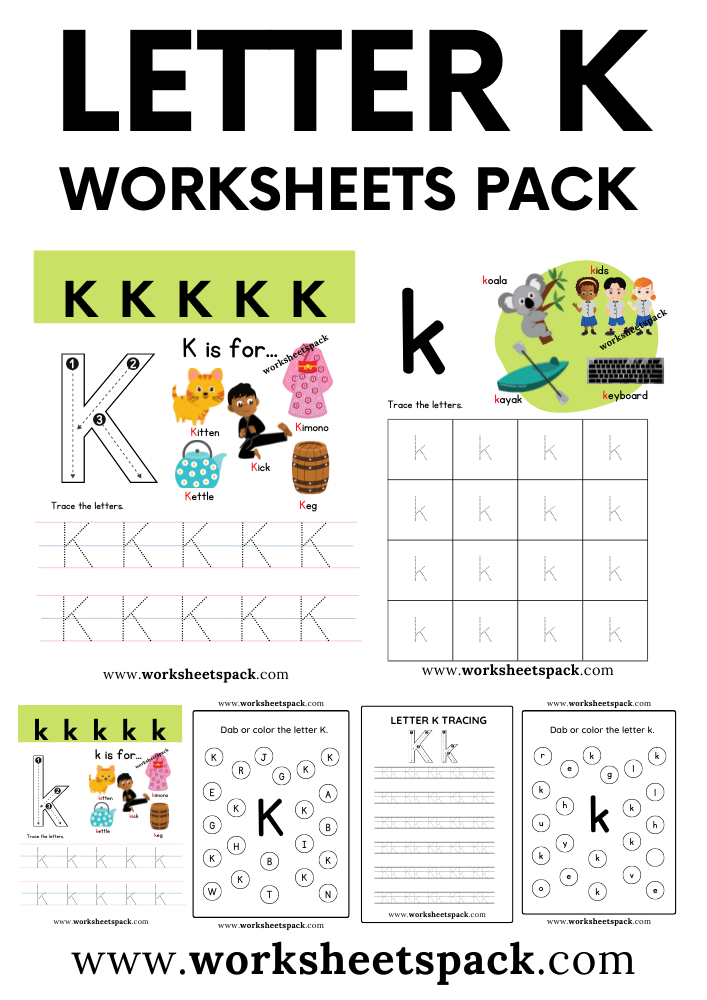 Free Letter K Printable Worksheets PDF Printable And Online