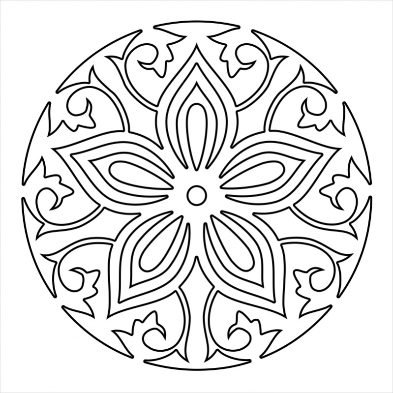 free mandala coloring pages pdf