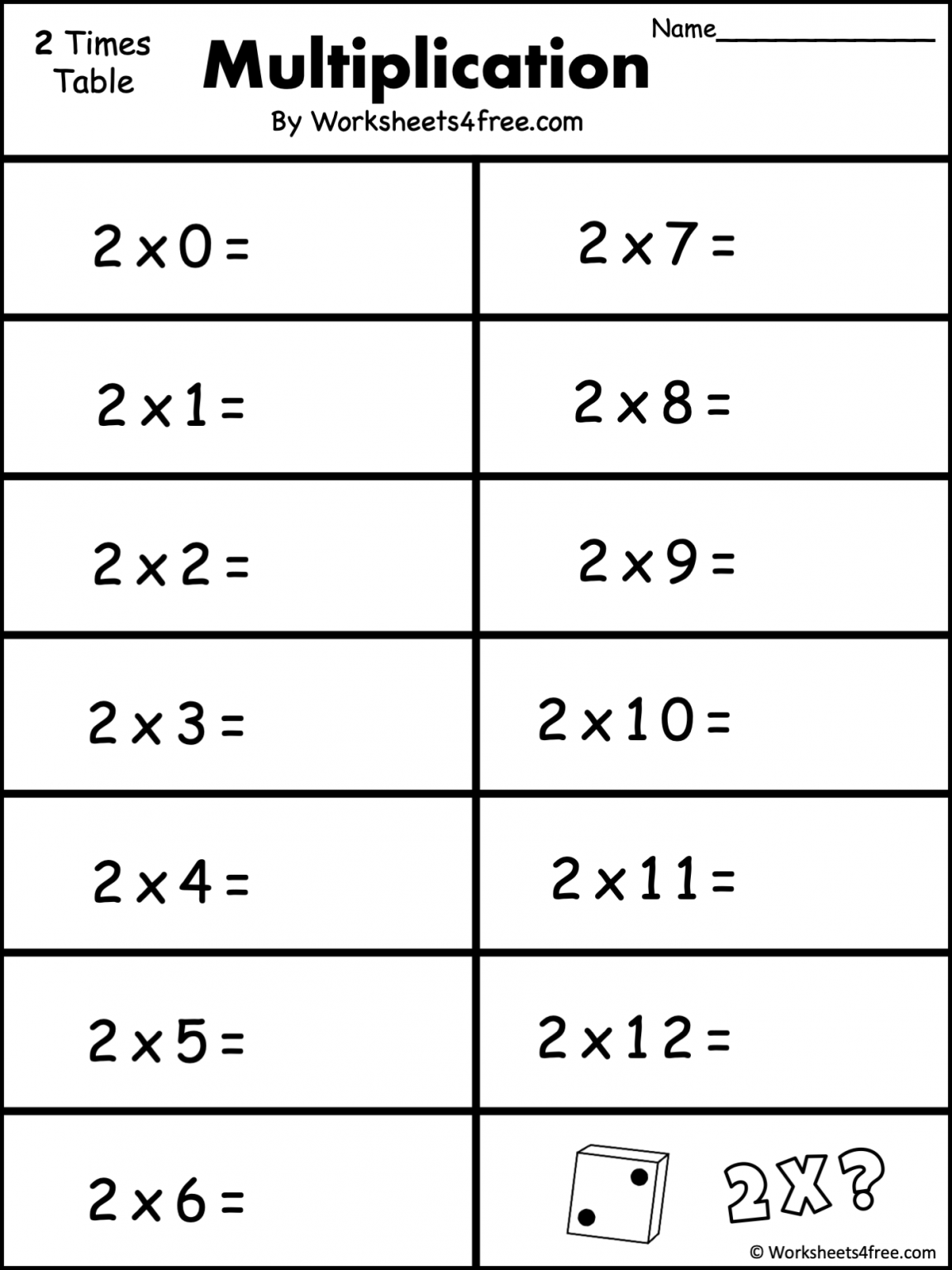 multiplication worksheets 10s