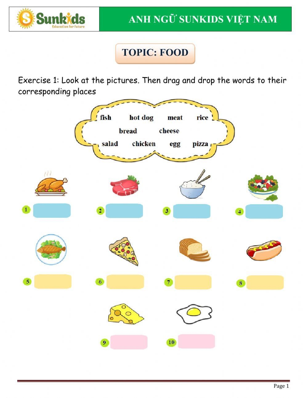 online worksheets for kindergarten