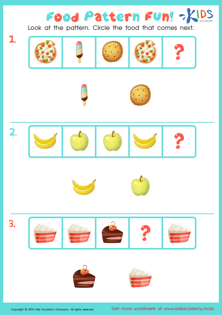 Free Patterns Worksheets For Pre K Worksheets Library