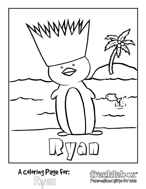 Free Personalized Coloring Pages Coloring Home