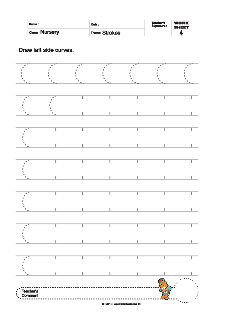 Free Pre Primary Worksheets AlphabetWorksheetsFree
