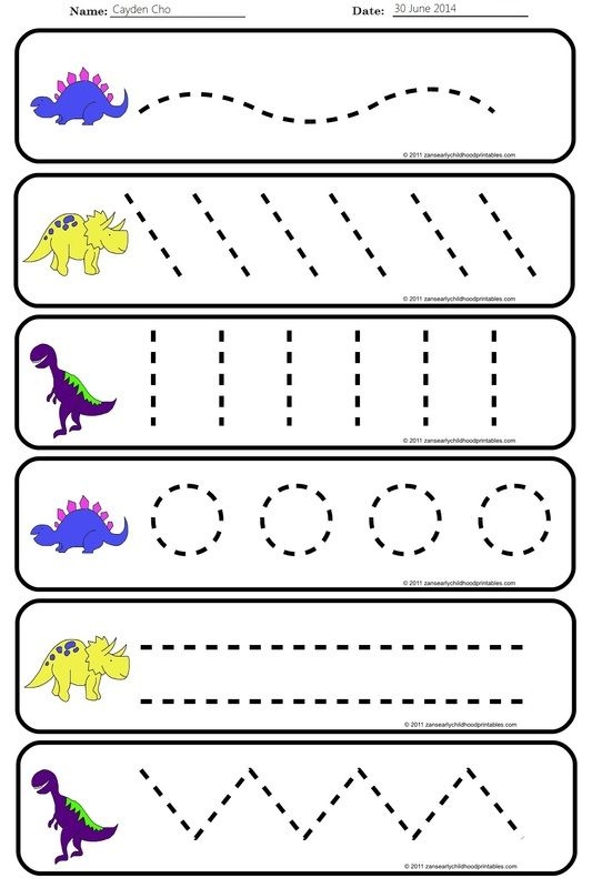 Free Pre Writing Worksheets For Preschool Writing Worksheets