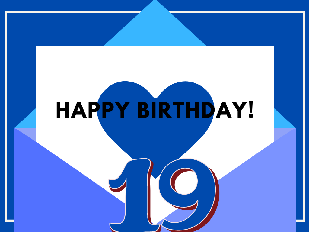 Free Printable 19th Birthday Cards Free Templates Printable