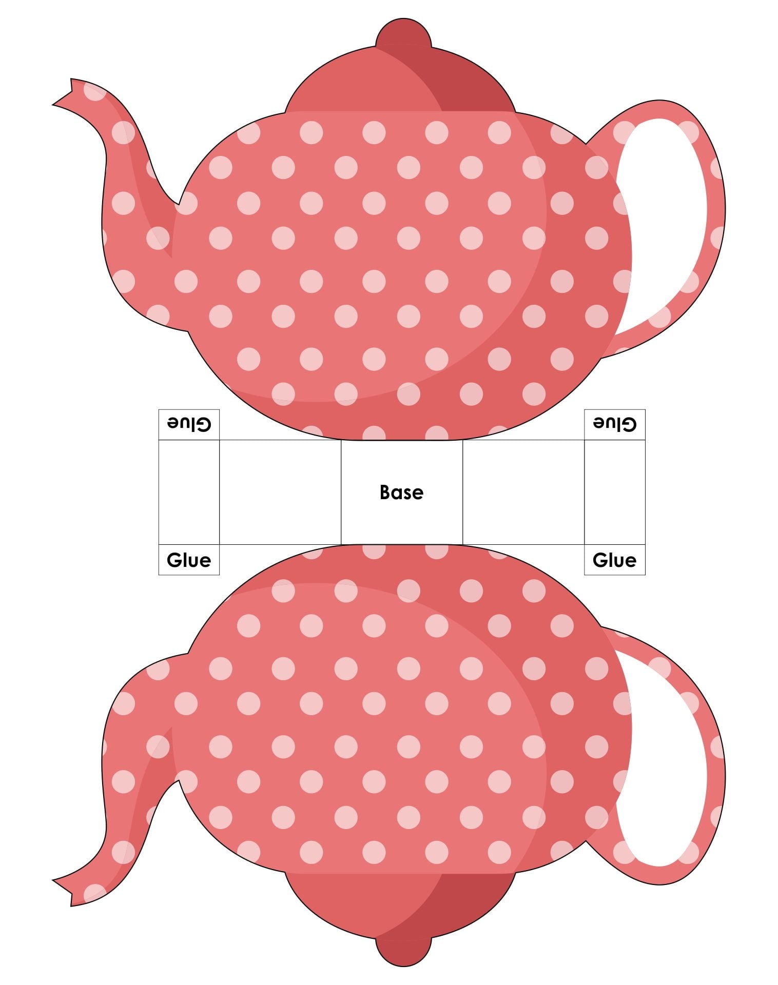 Free Printable 3d Tea Cup Template Free Printable
