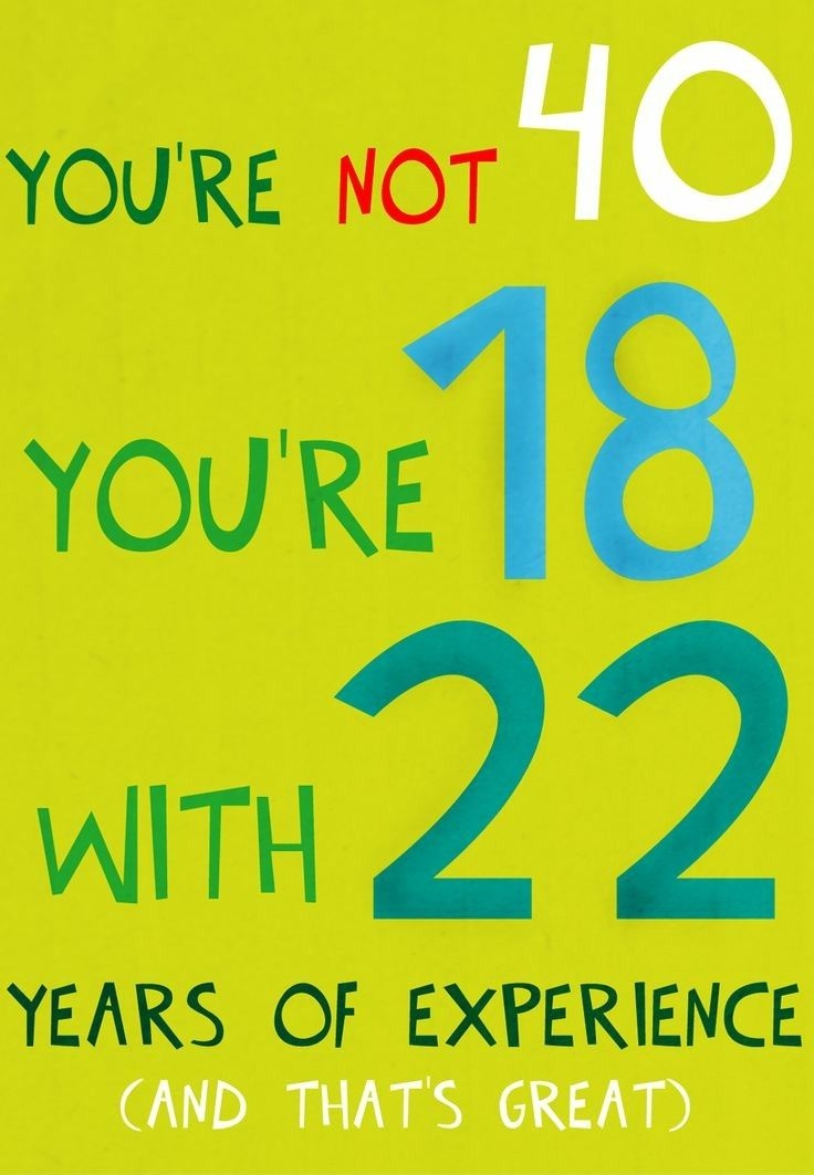 Free Printable 40th Birthday Cards Funny Free Templates Printable