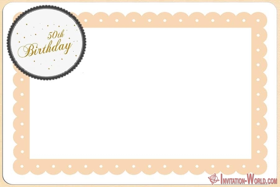 Free Printable 50th Birthday Invitation Cards Onvacationswall